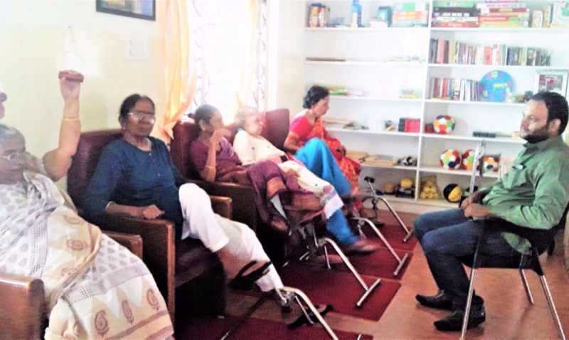 Relaxed environment for the residents at NTTM