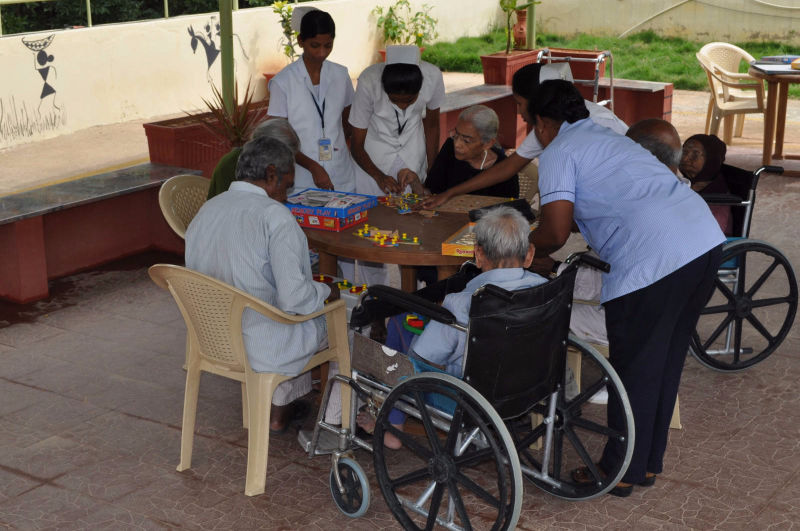 Cognitive activities for our residents at ETCM Nightingales Dementia Care Centre