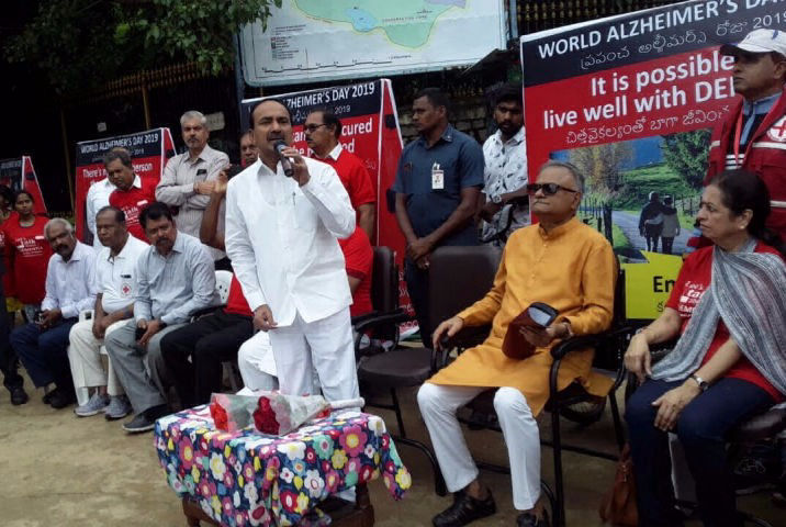 World Alzheimer's Day walk at Hyderabad