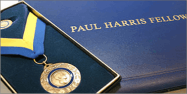 Paul Harris Fellowship by Rotary Foundation