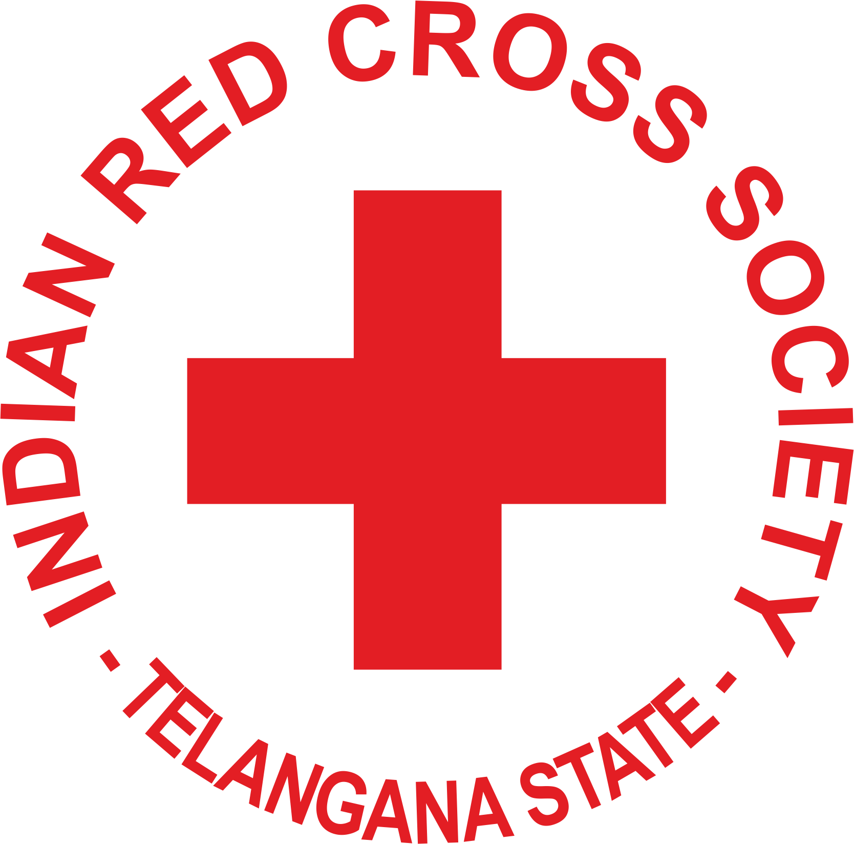 Logo of Indian Red Cross, Telangana - A partner of NMT