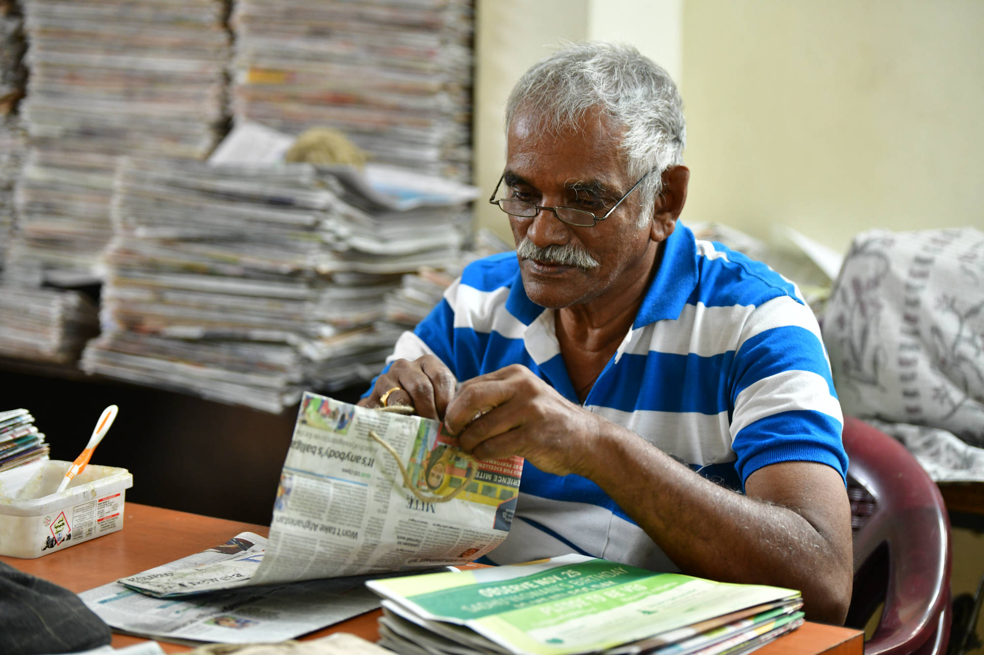Hand made paper bags for sale at SK -K