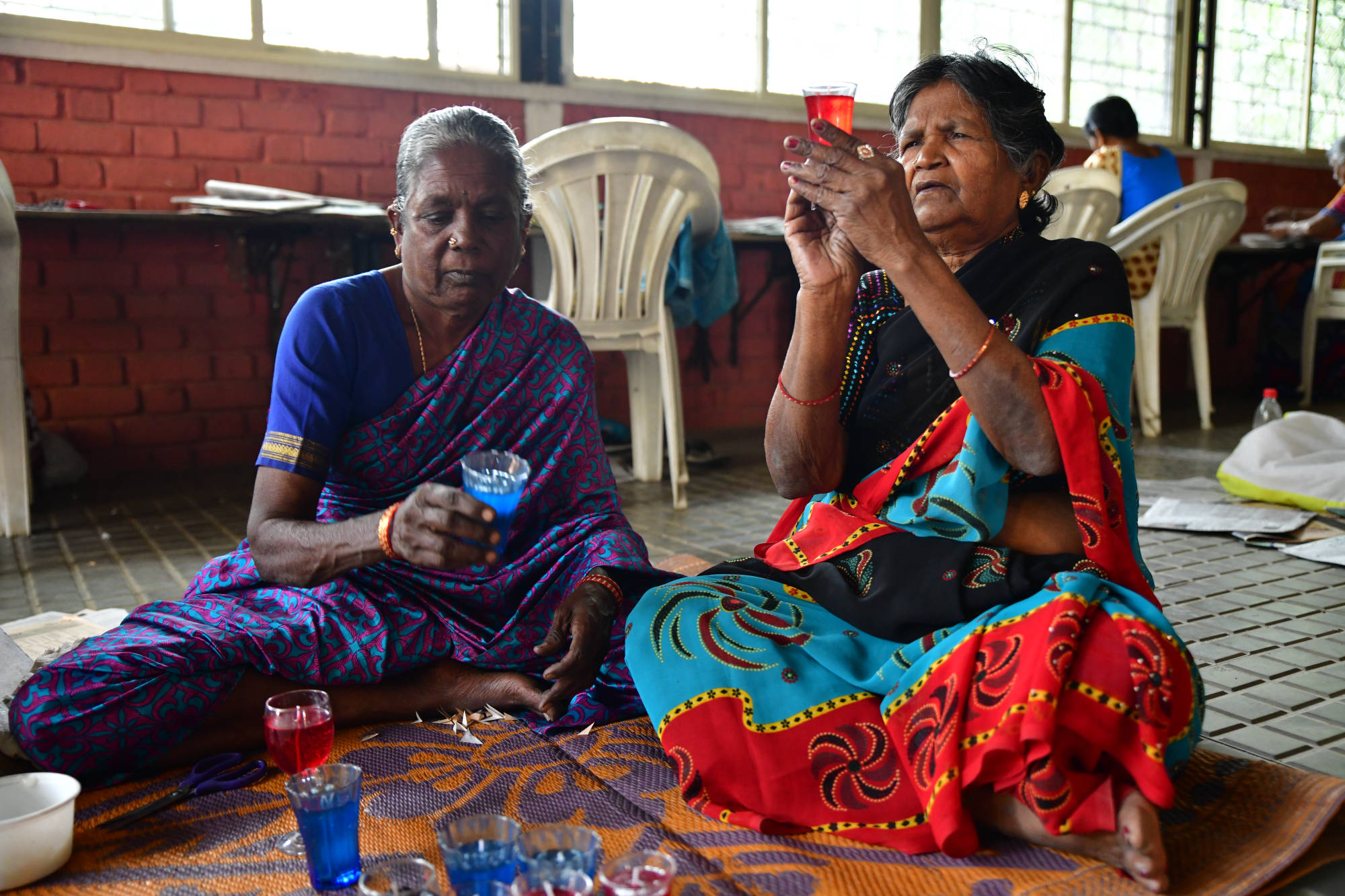 Candle making at SK